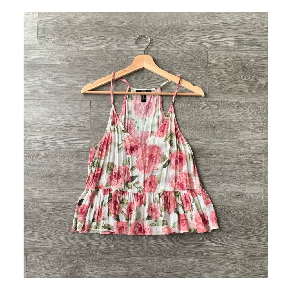 Forever 21 Rose Top 🌹